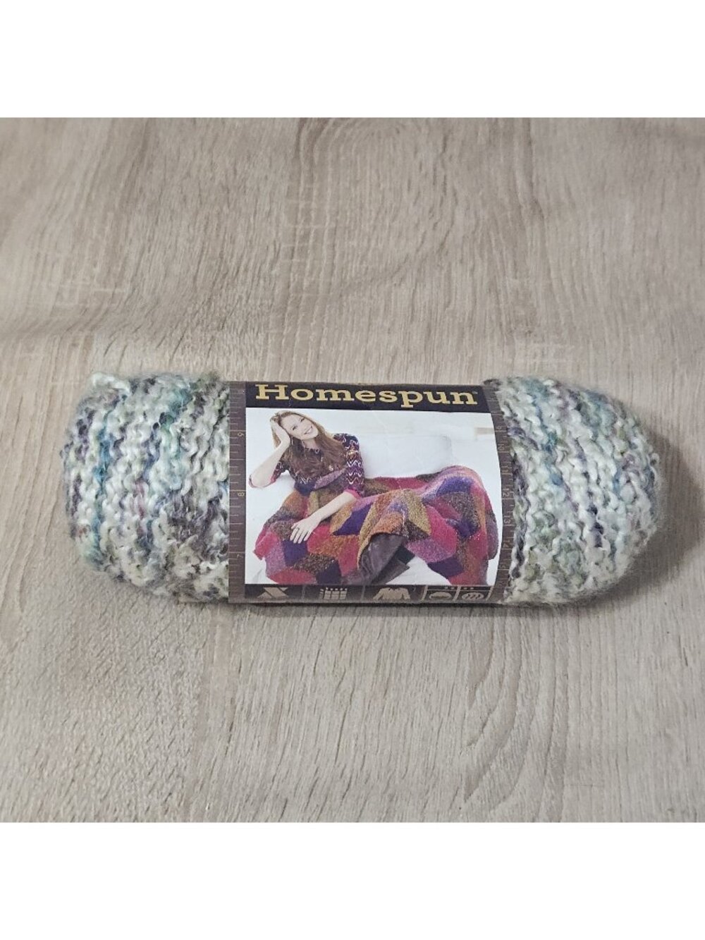 LION BRAND Yarn- HOMESPUN 1 Skein TUDOR 315